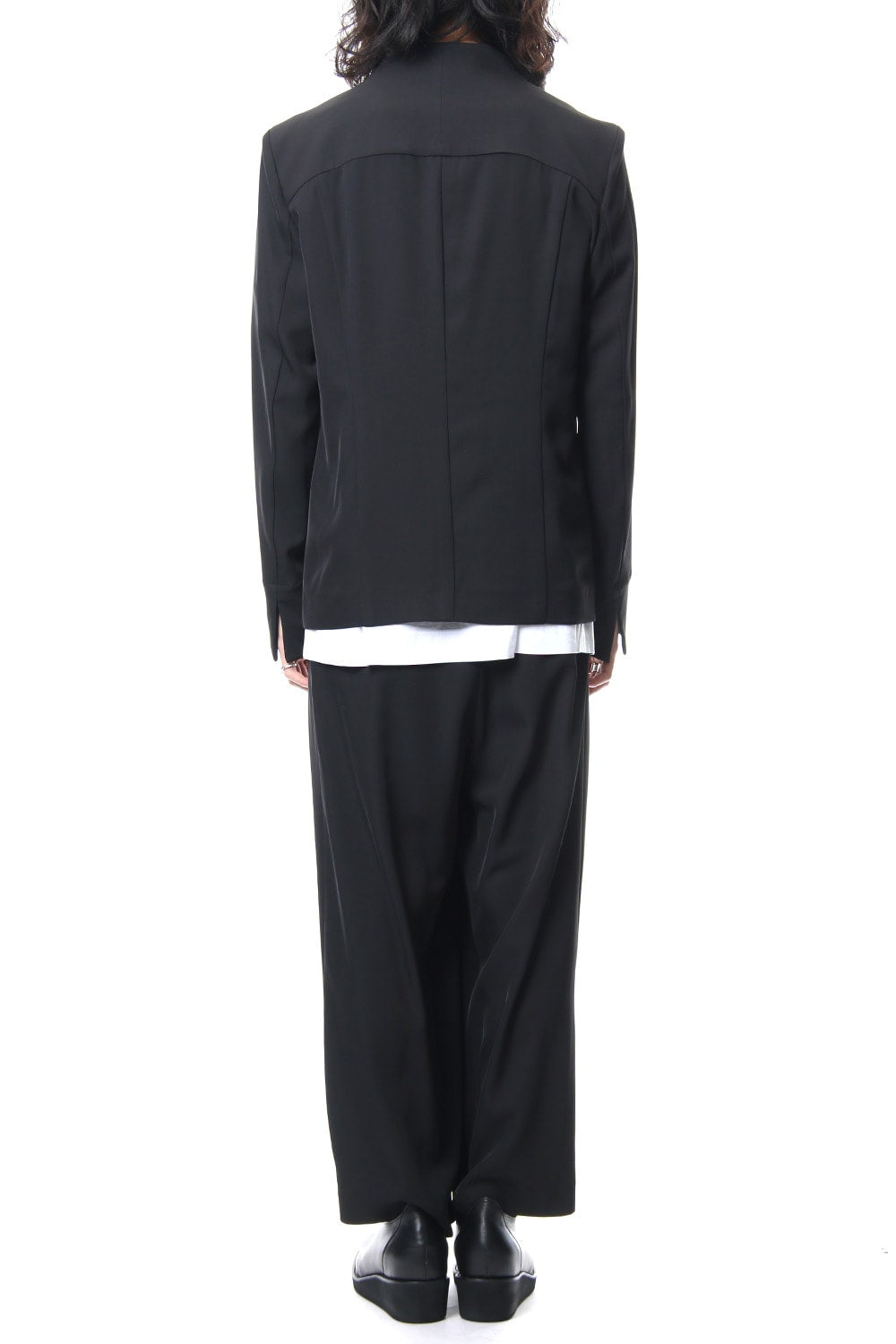 Dry Geogette Stretch Wrap Pants