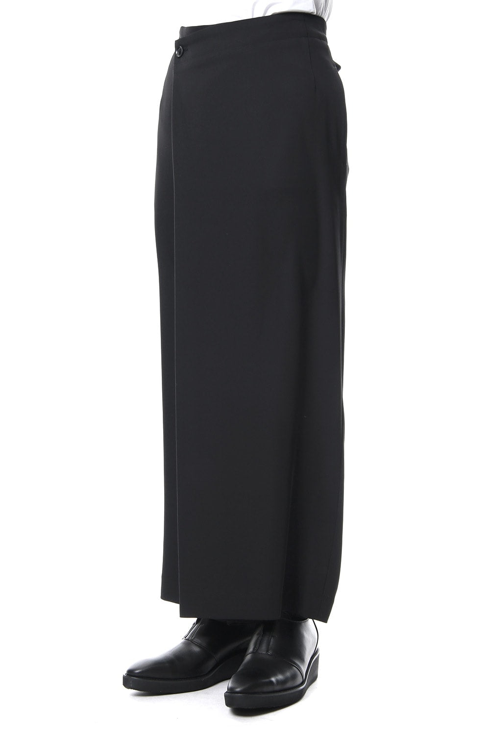 Dry Geogette Stretch Wrap Pants