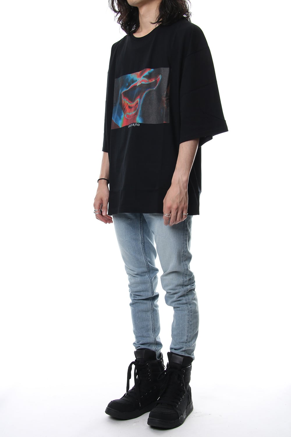 30/1 Silkete Jersey Print Big Tee