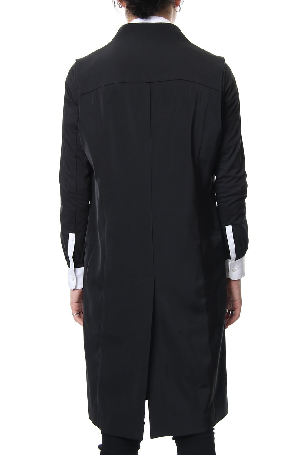 Georgette Stretch Long Vest