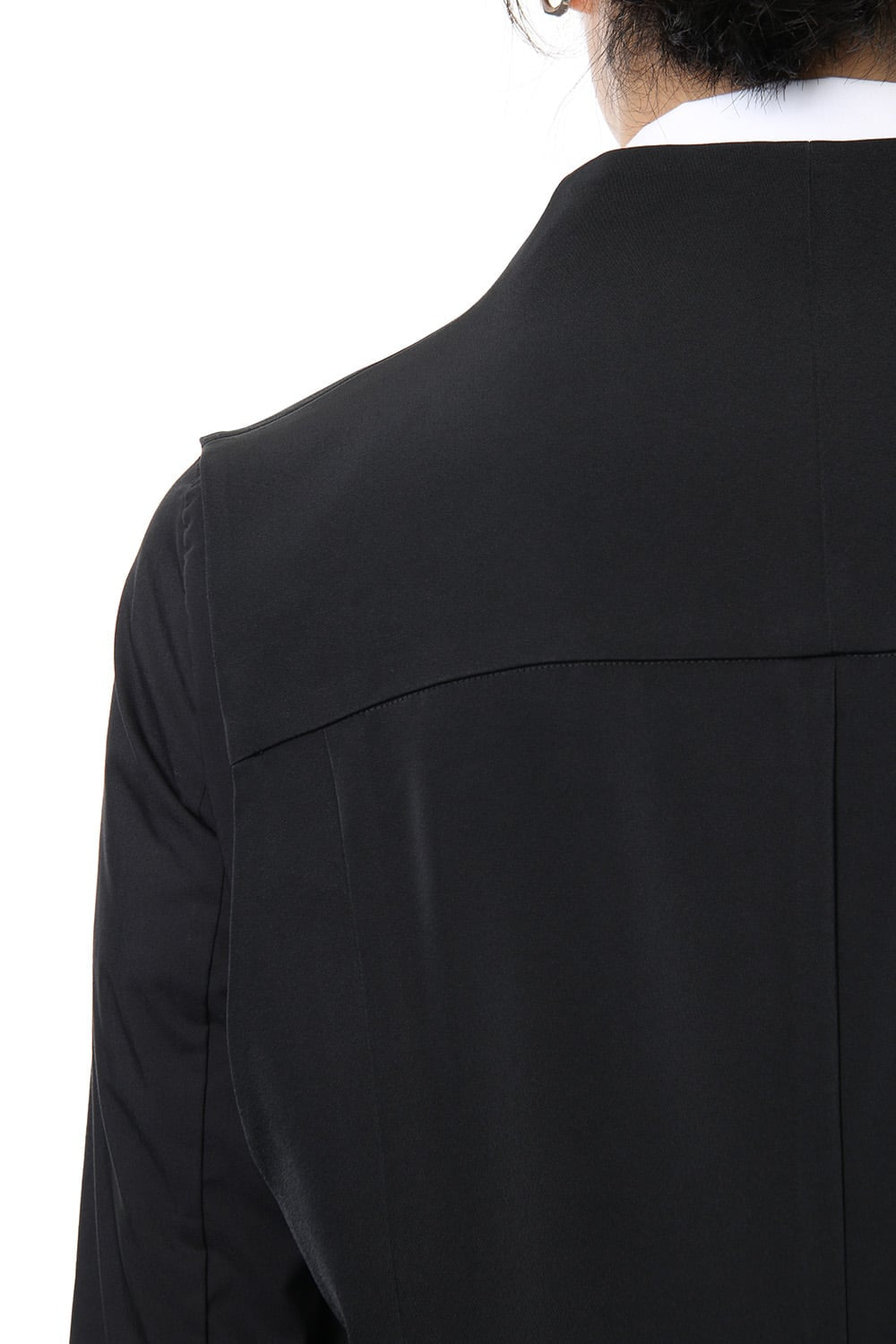 Georgette Stretch Long Vest