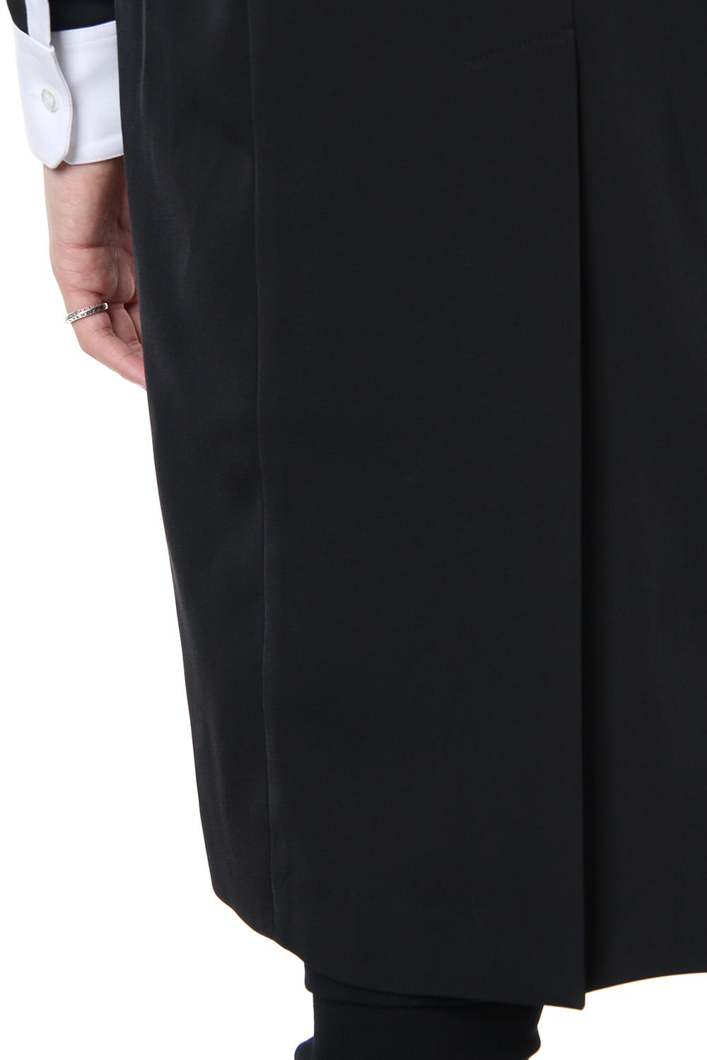 Georgette Stretch Long Vest