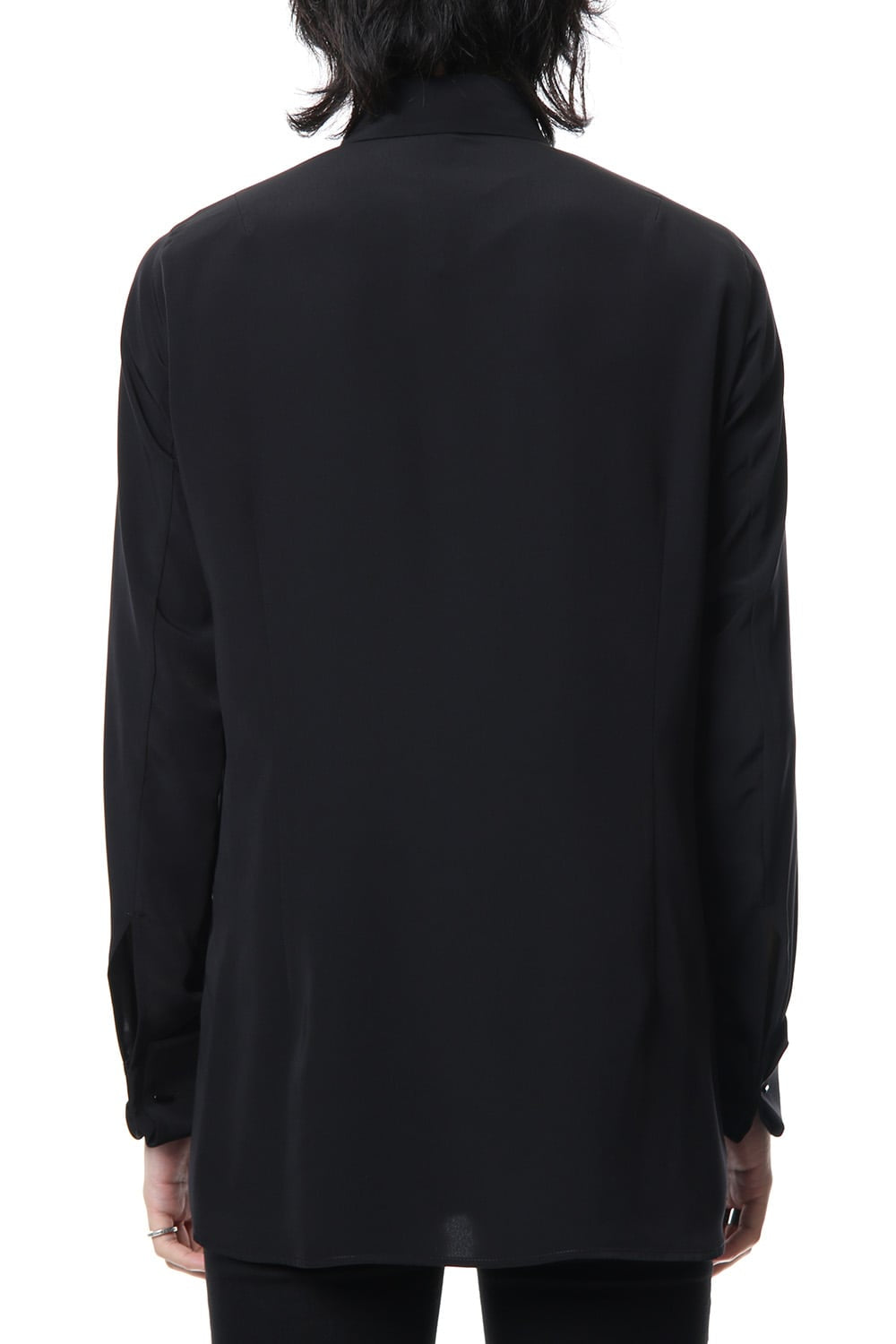 Lambert Crepe De Chine Frill Shirt