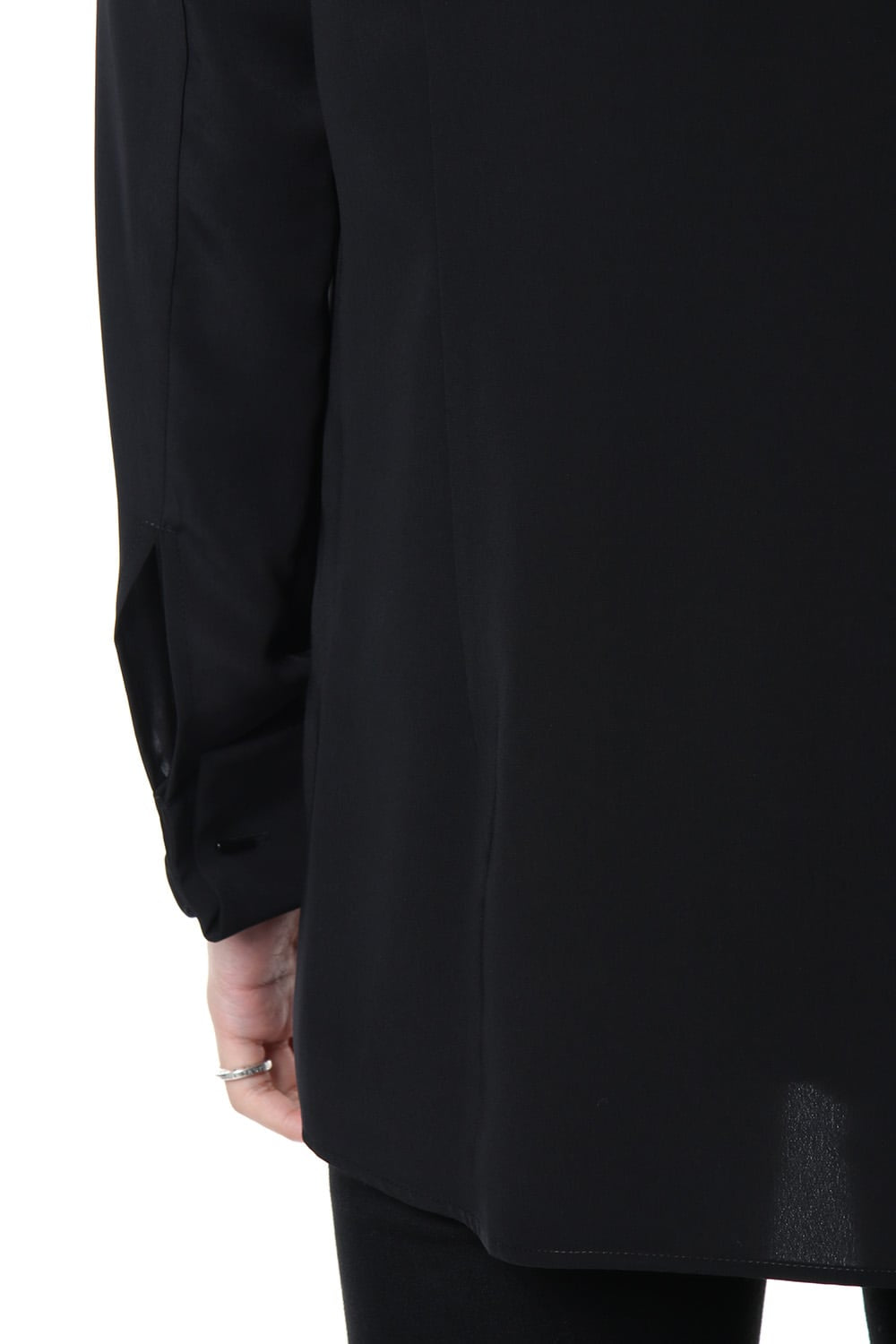 Lambert Crepe De Chine Frill Shirt