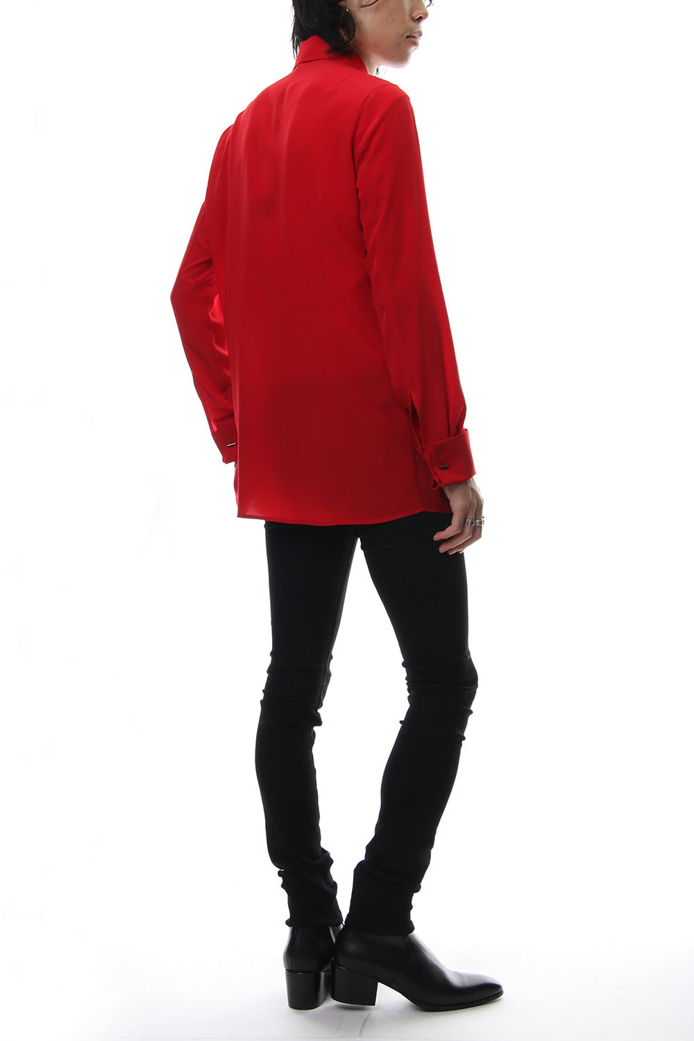 Lambert Crepe De Chine Frill Shirt