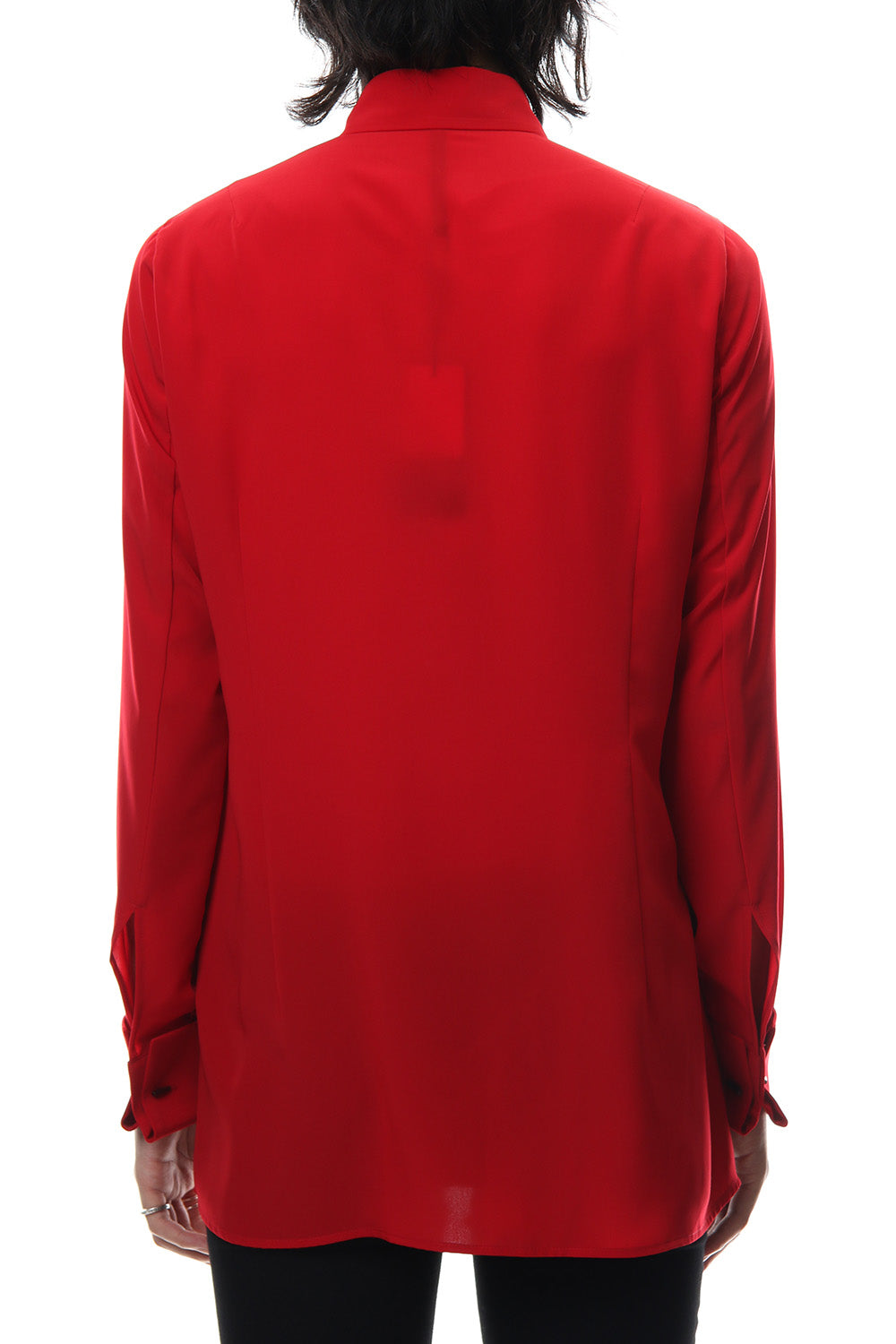 Lambert Crepe De Chine Frill Shirt