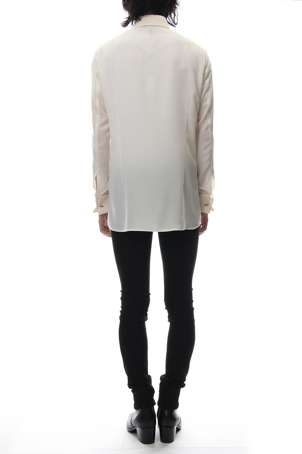 Lambert Crepe De Chine Frill Shirt