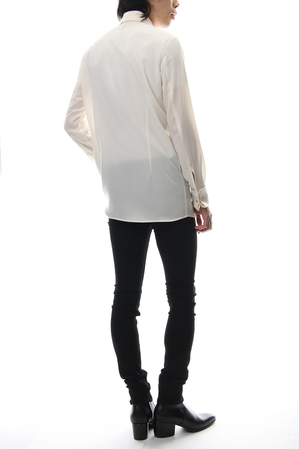 Lambert Crepe De Chine Frill Shirt