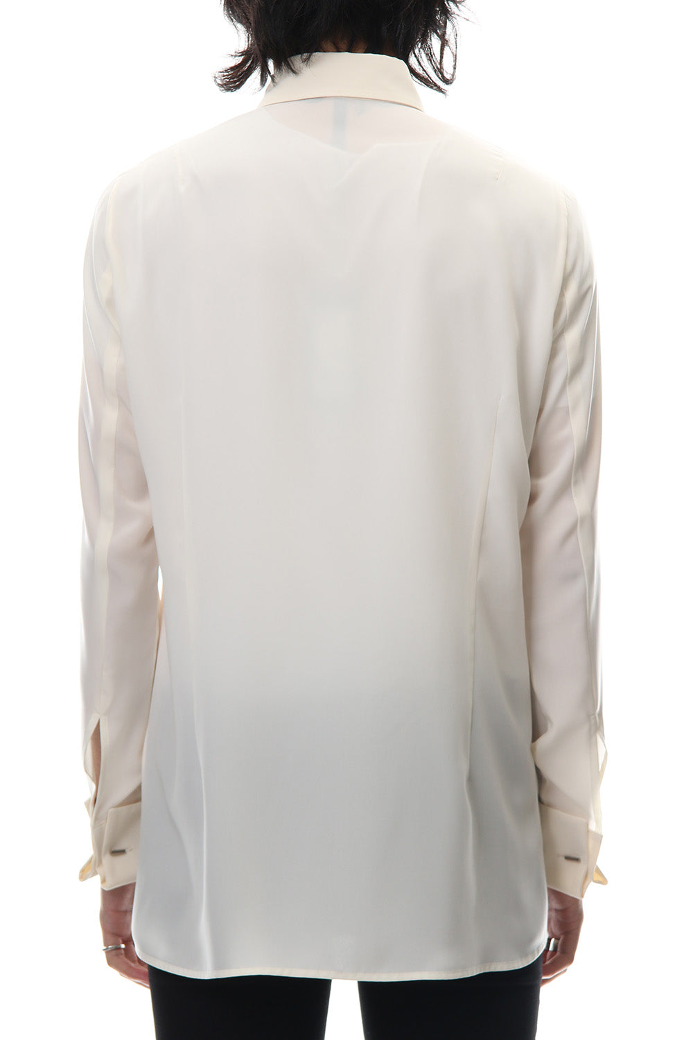 Lambert Crepe De Chine Frill Shirt