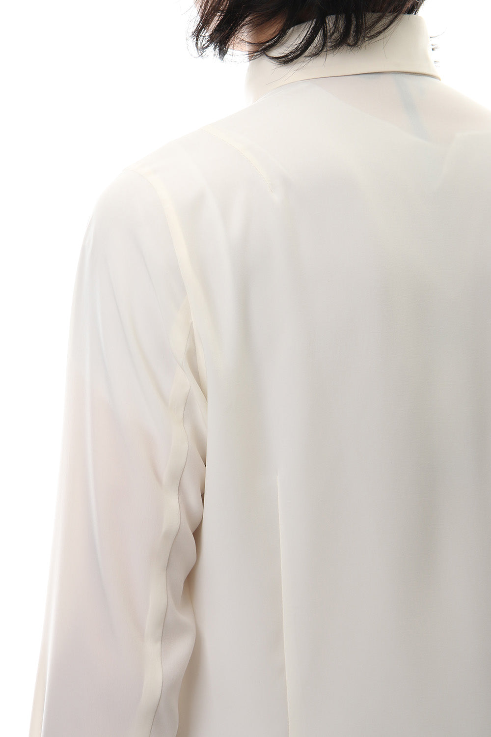 Lambert Crepe De Chine Frill Shirt