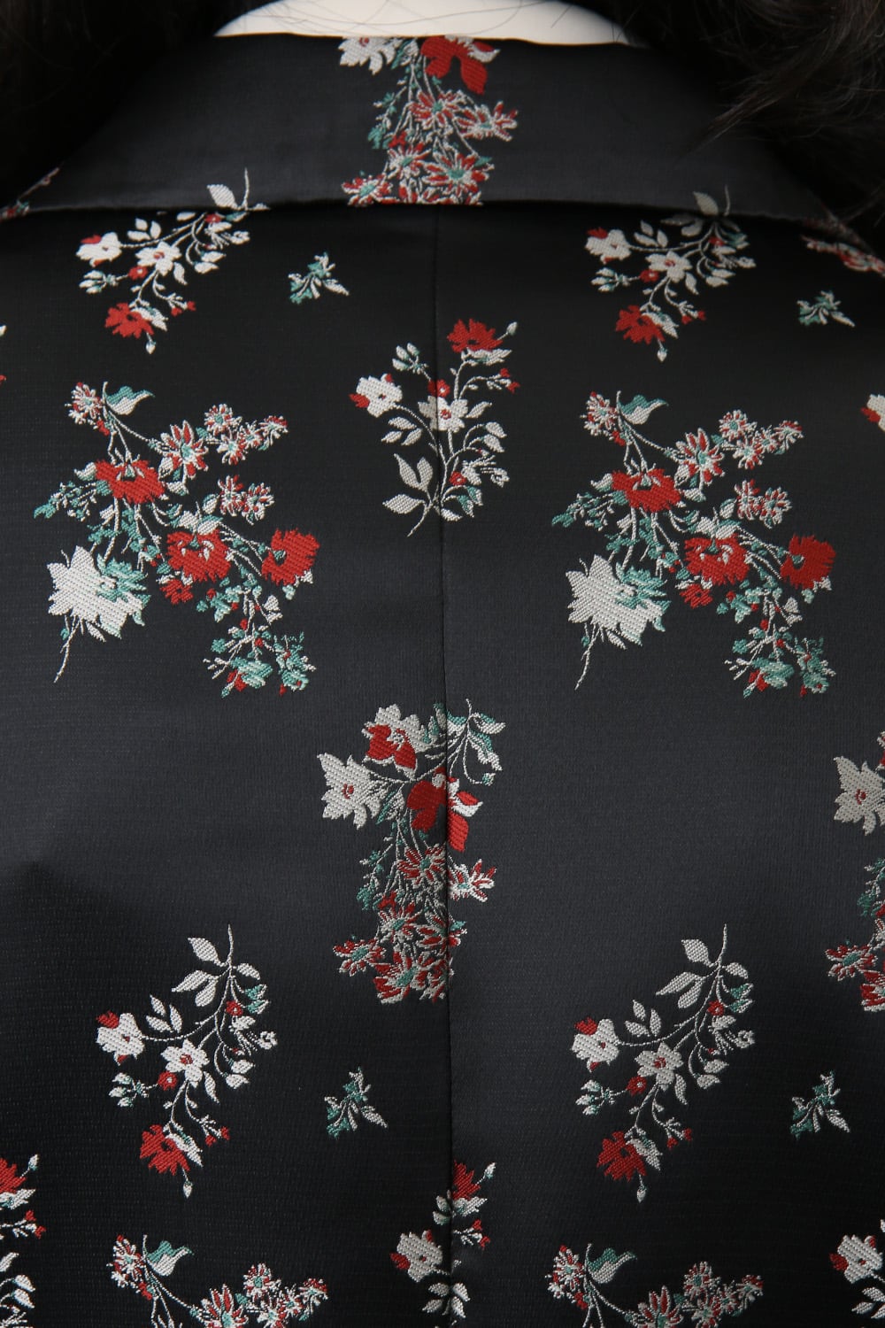 Satin Flower Jacquard 1B Jacket