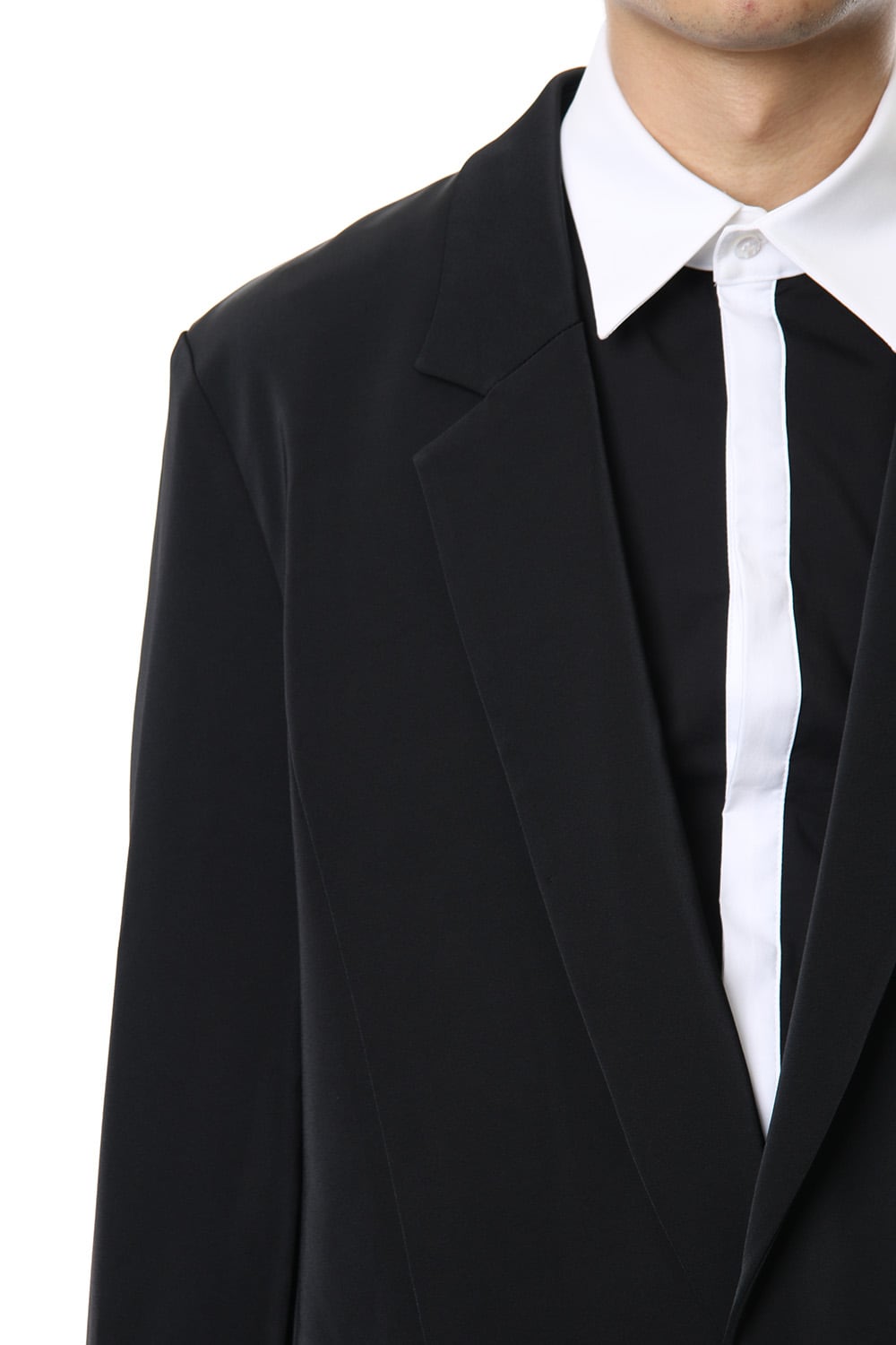 Georgette Stretch Gown Coat