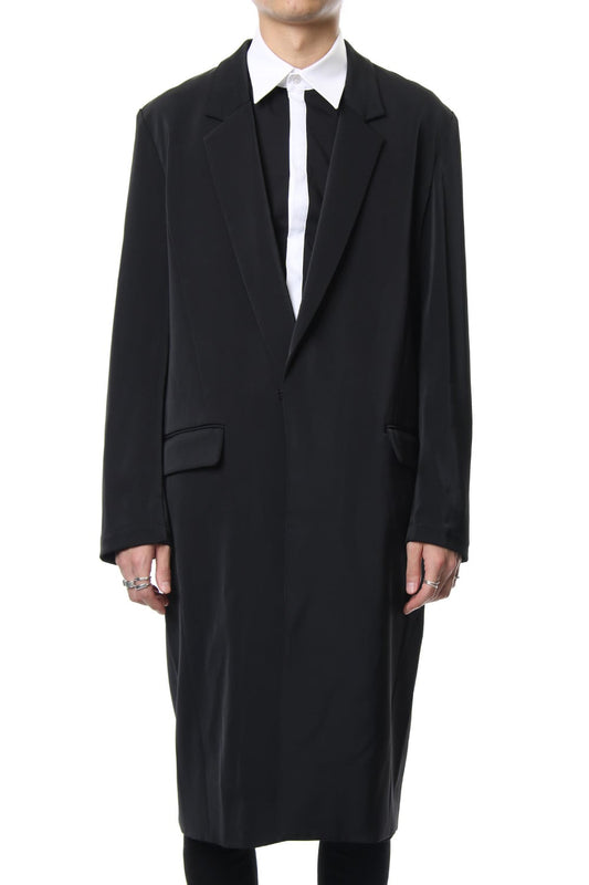 Georgette Stretch Gown Coat