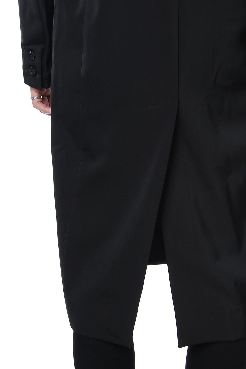 Georgette Stretch Gown Coat