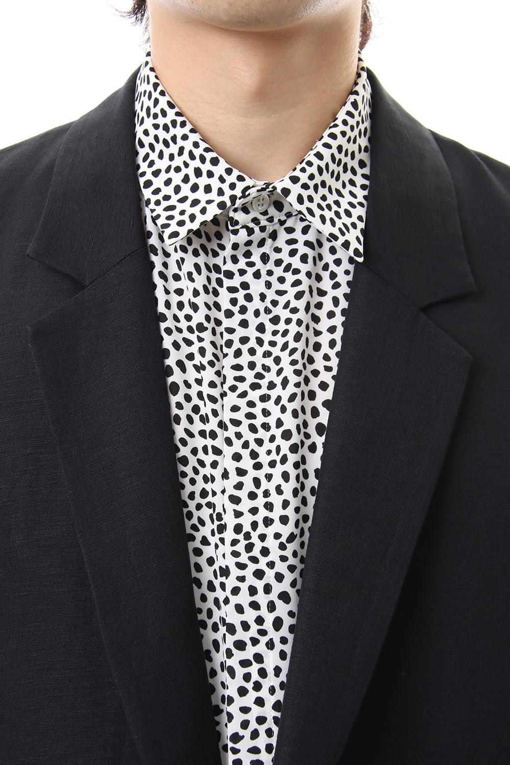 Ry/L Easy cross bio washer long jacket Black