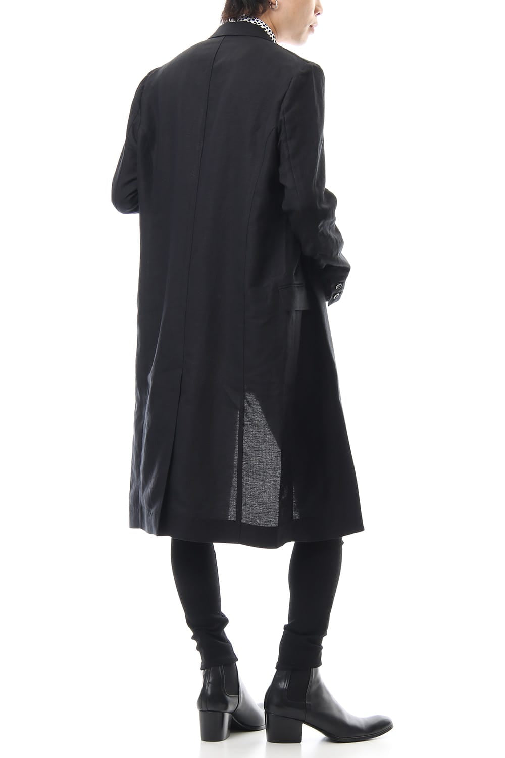 Ry/L Easy cross bio washer long jacket Black
