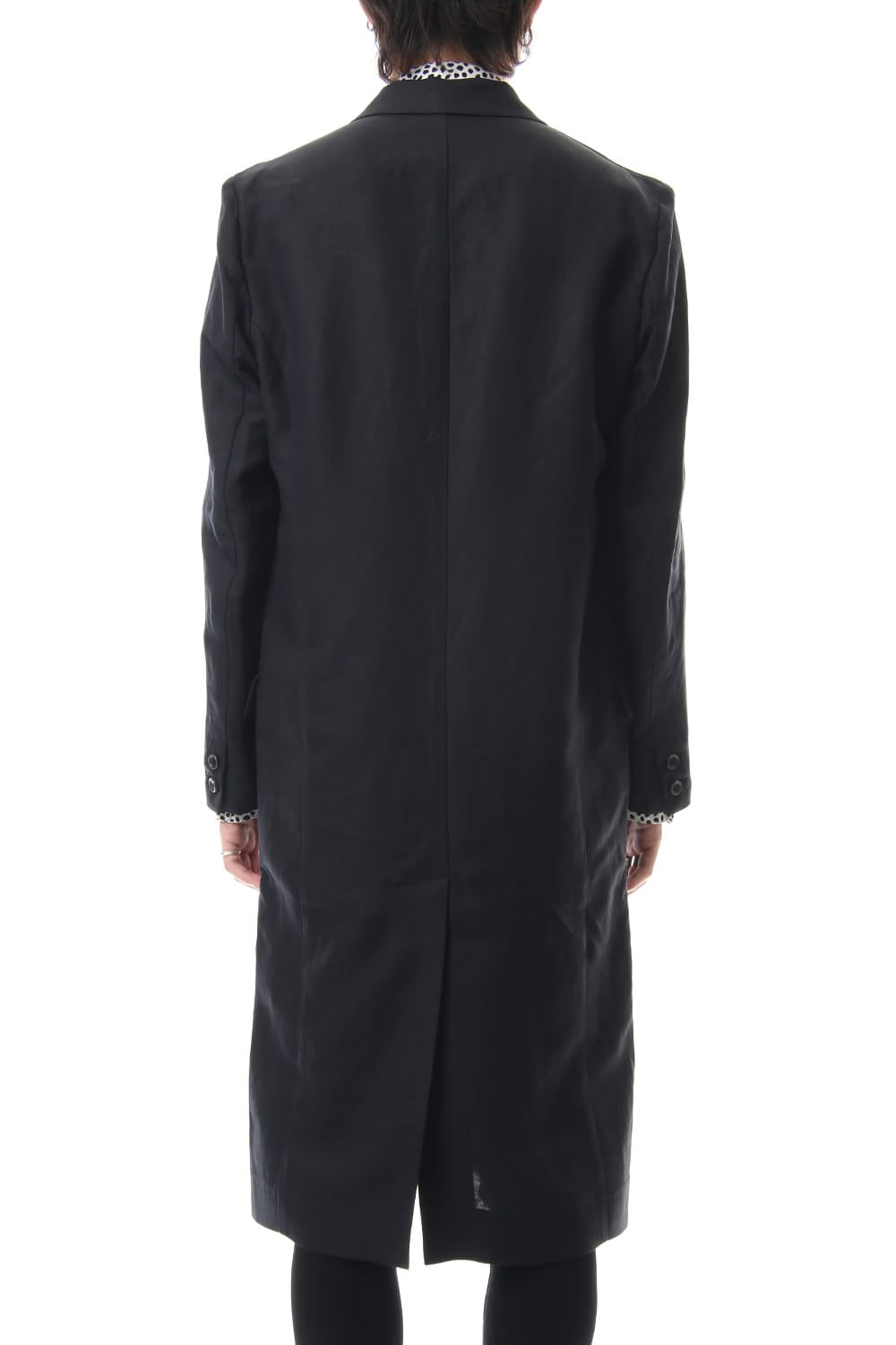 Ry/L Easy cross bio washer long jacket Black