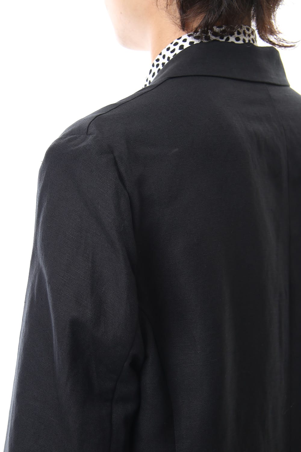 Ry/L Easy cross bio washer long jacket Black