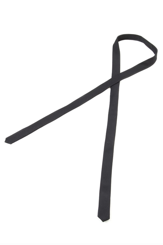 Tuxedo cross stretch narrow tie