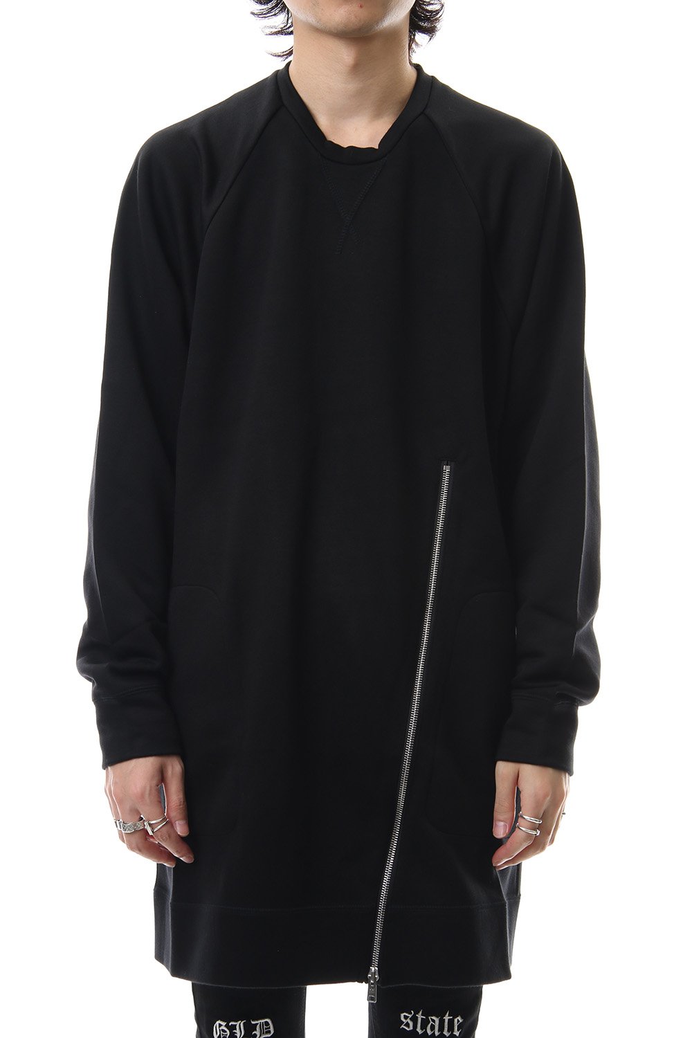 Tencel soft cardboard long pullover