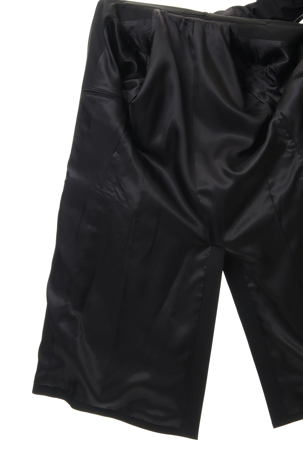 Hybrid French Twill Long Jacket Black