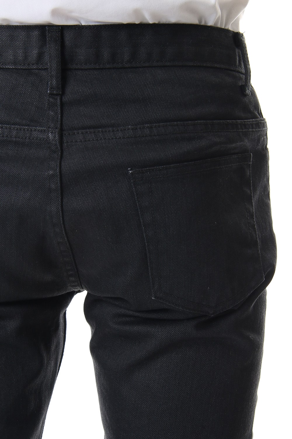 Knee Crushed Pants (Black)