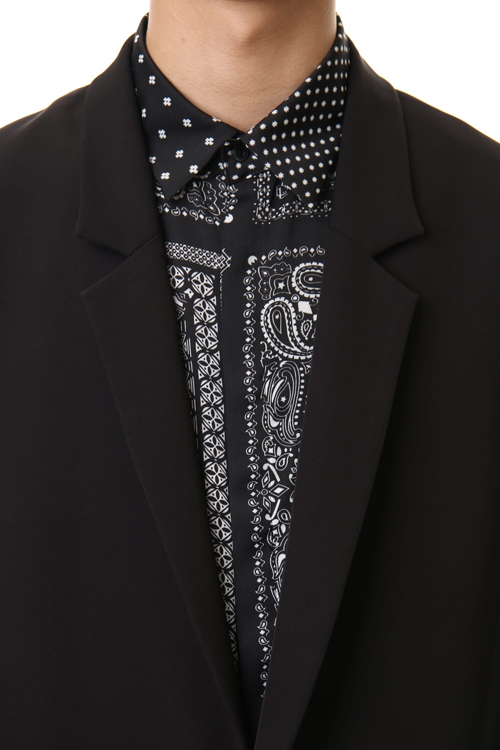 Dry Georgette Stretch Long Vest