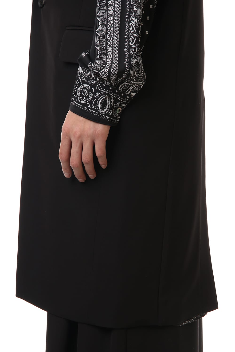 Dry Georgette Stretch Long Vest