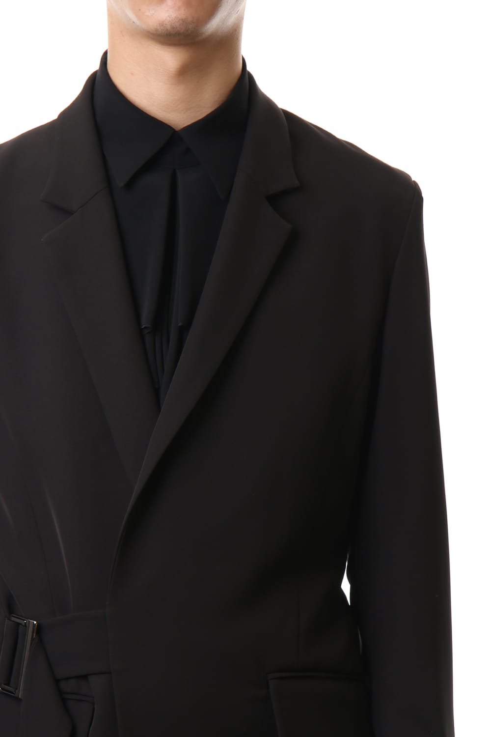 Dry Georgette Belted Jacket