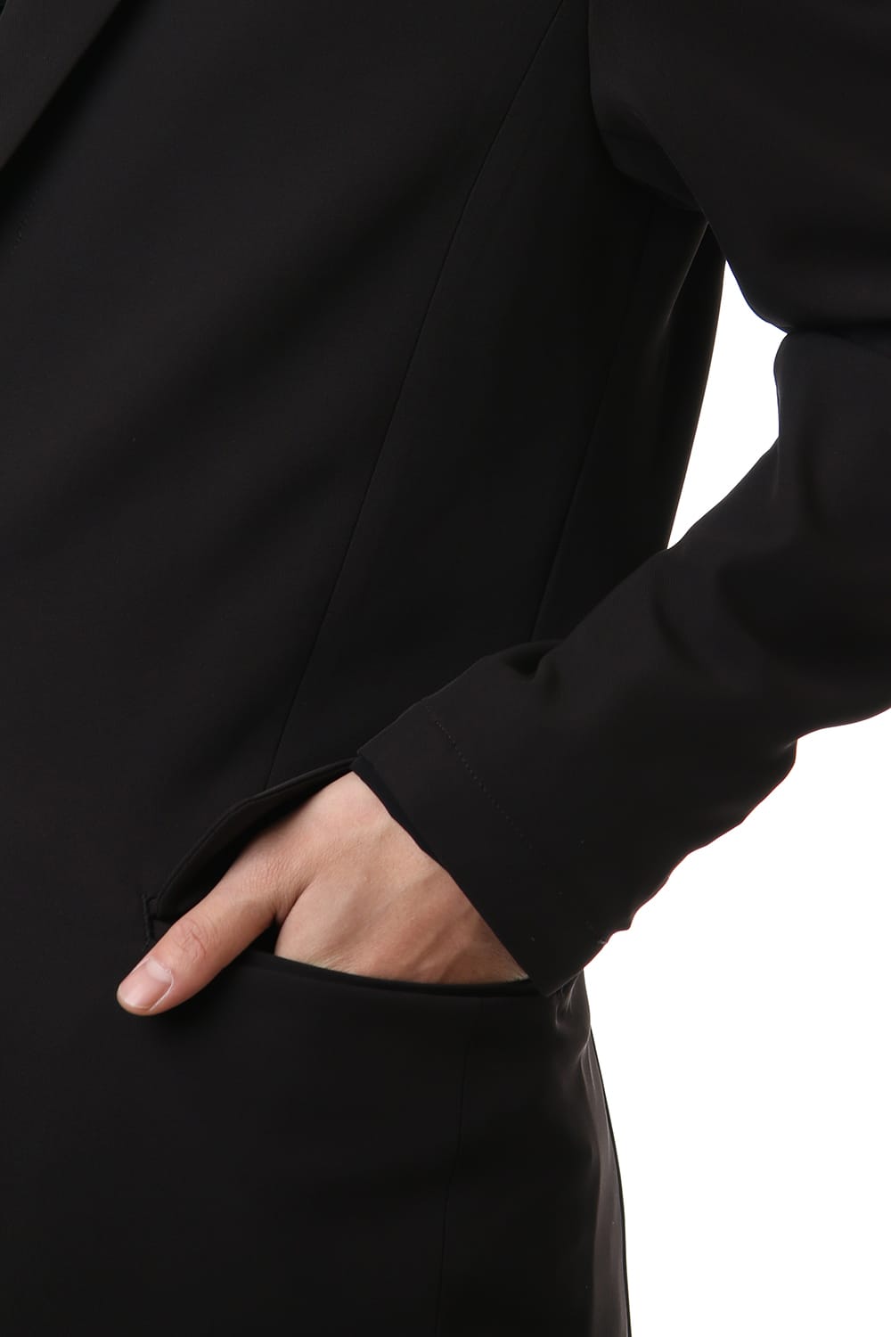 Dry Georgette Belted Jacket