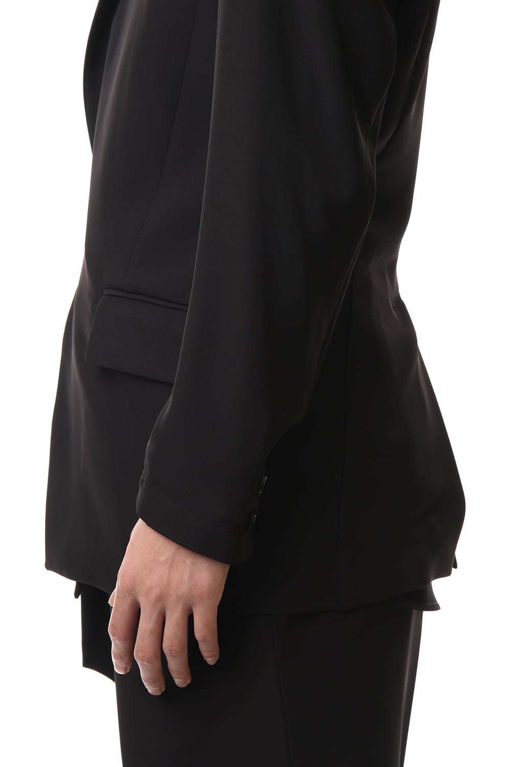 Dry Georgette Belted Jacket