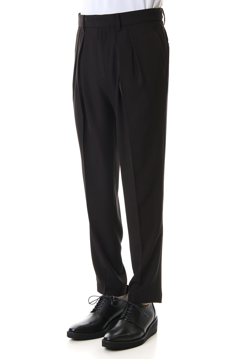 Dry Georgette Stretch Tuck Pants