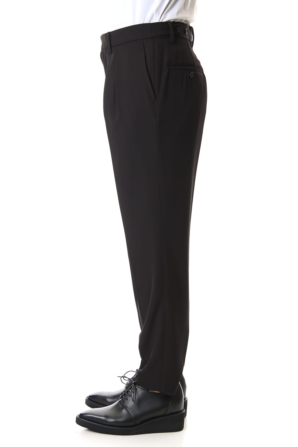 Dry Georgette Stretch Tuck Pants