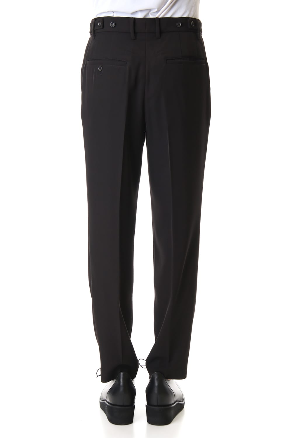 Dry Georgette Stretch Tuck Pants