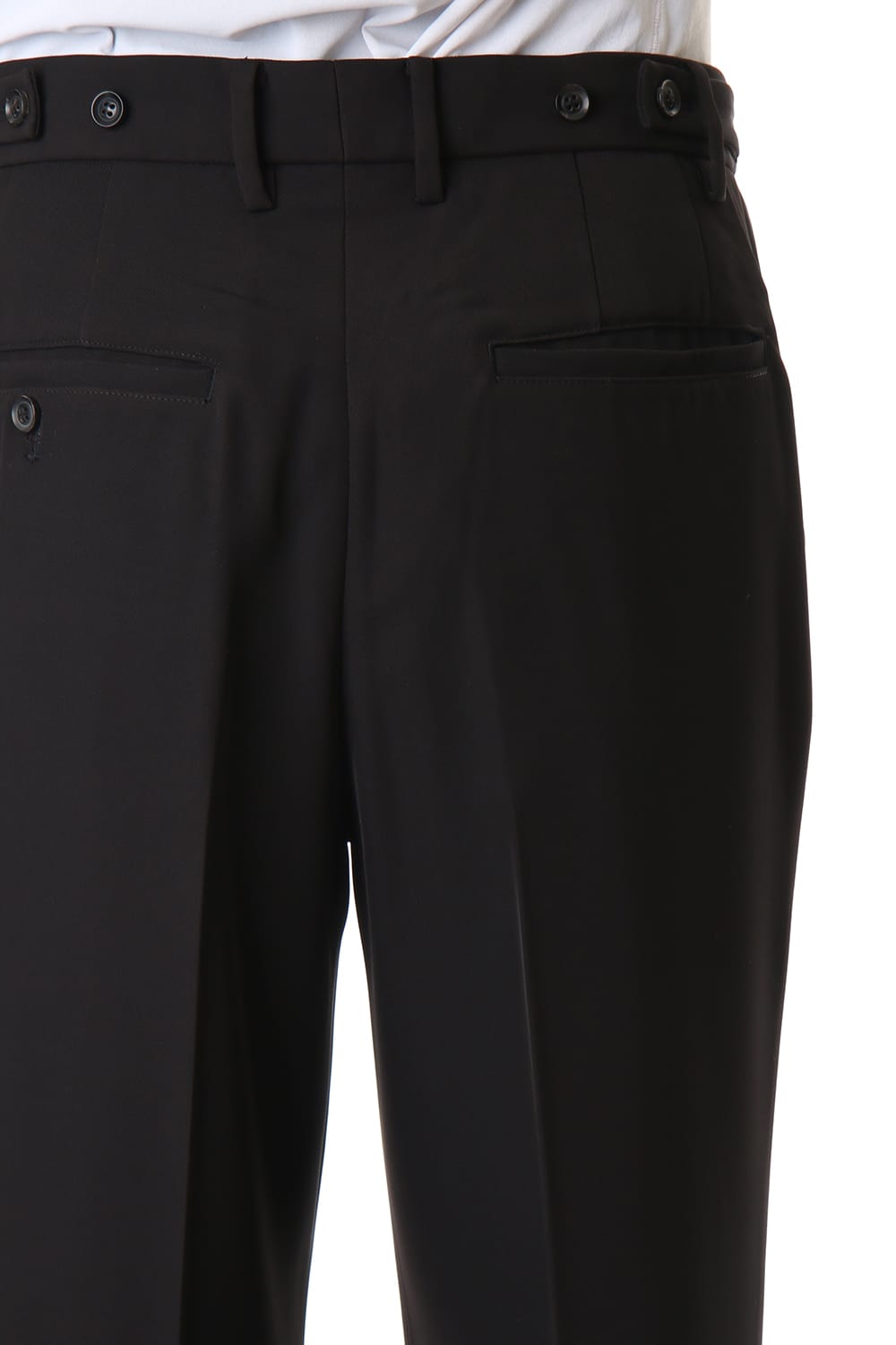 Dry Georgette Stretch Tuck Pants