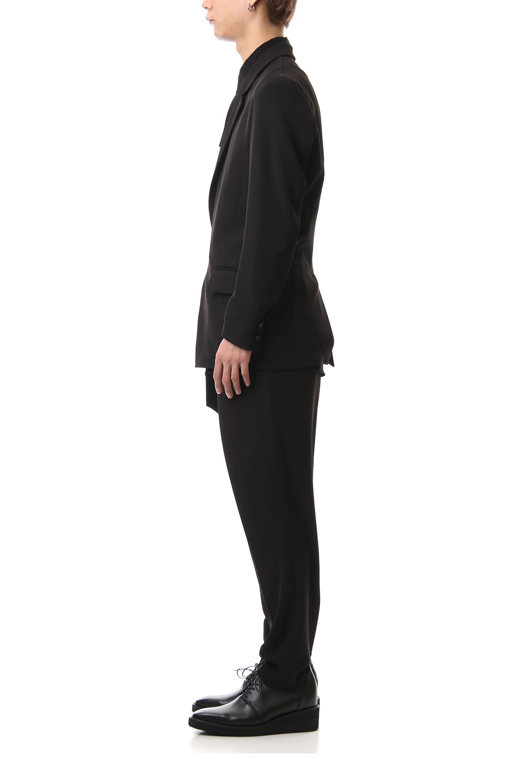 Dry Georgette Stretch Tuck Pants