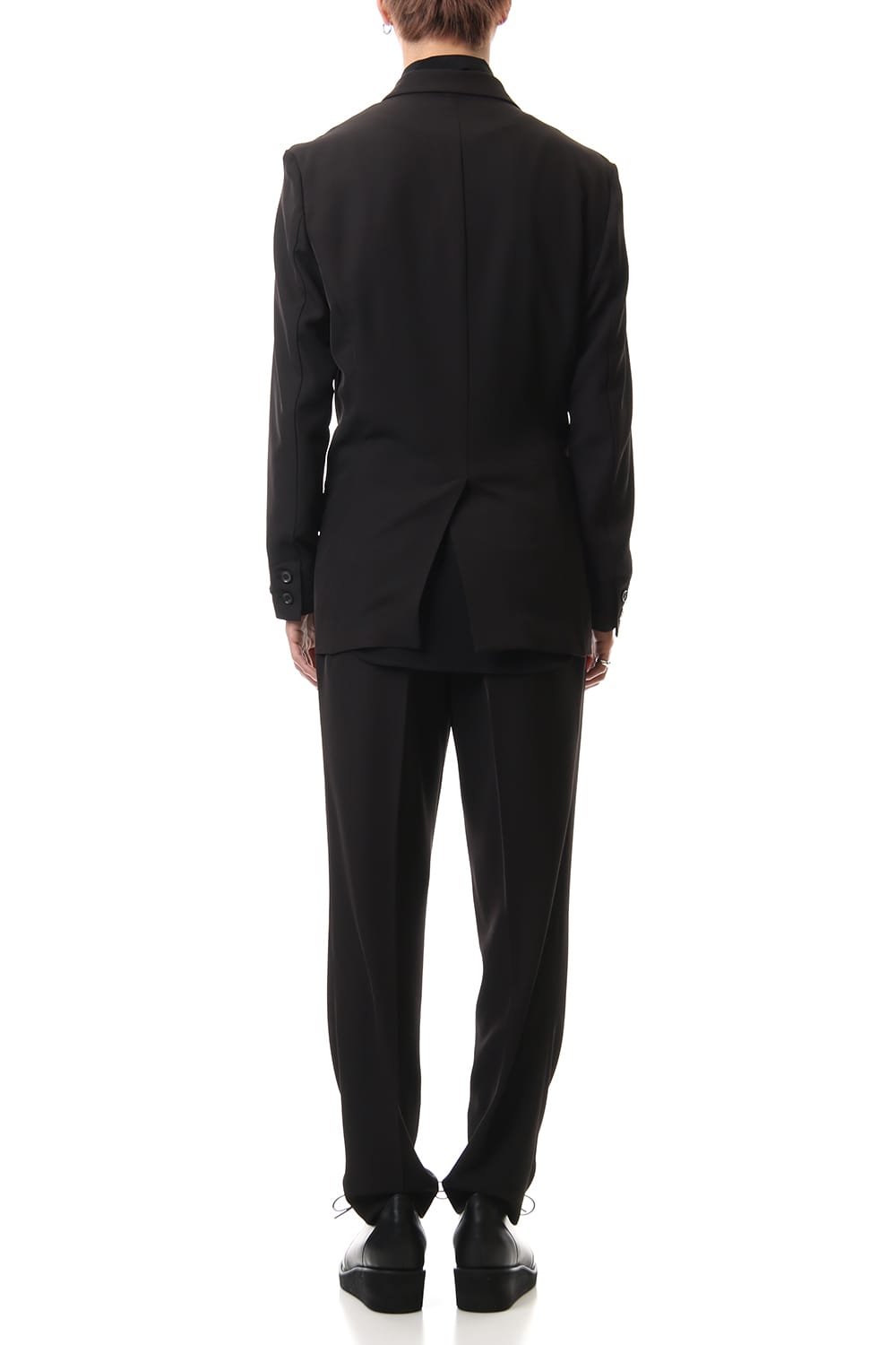 Dry Georgette Stretch Tuck Pants