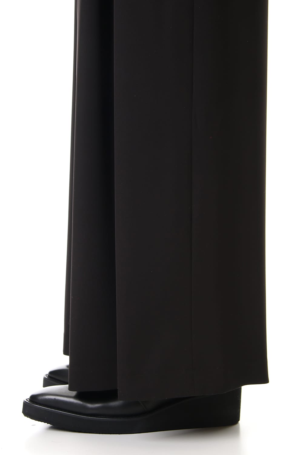 Dry Georgette Stretch Tuck Wide Pants