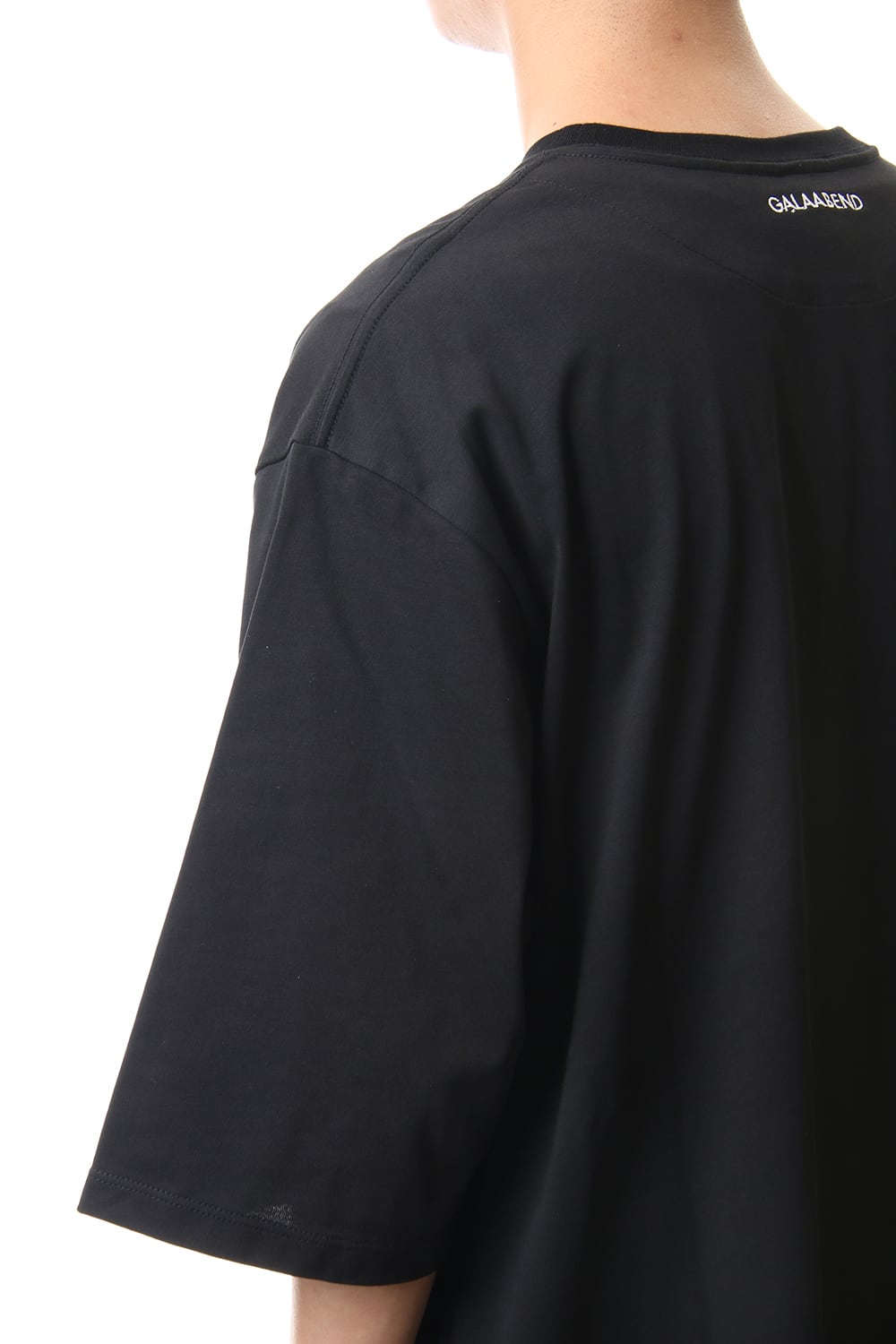 Mercerized india Long Cutsew Black