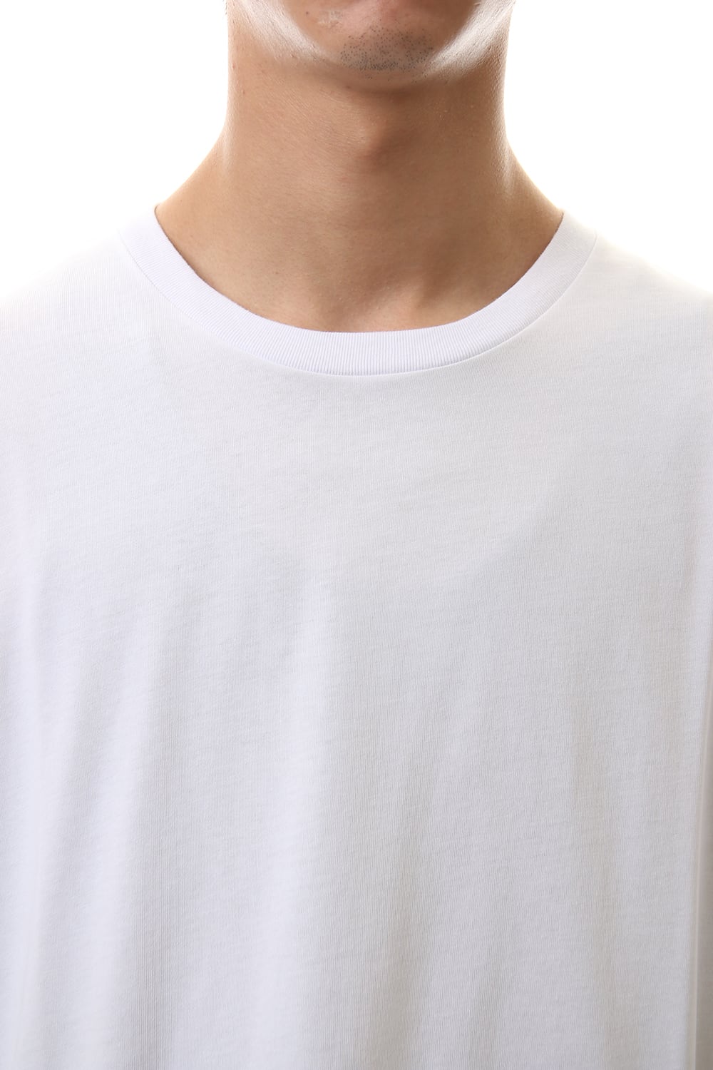 Mercerized india Long Cutsew White