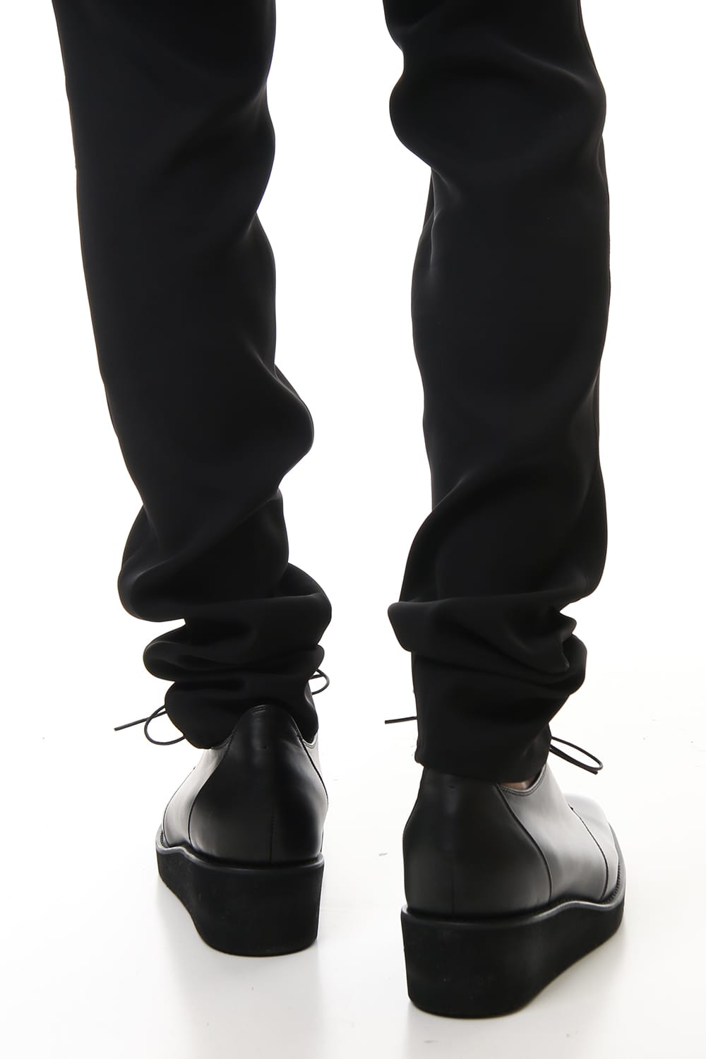 Oil Cow Smooth New Lace Up Shoes