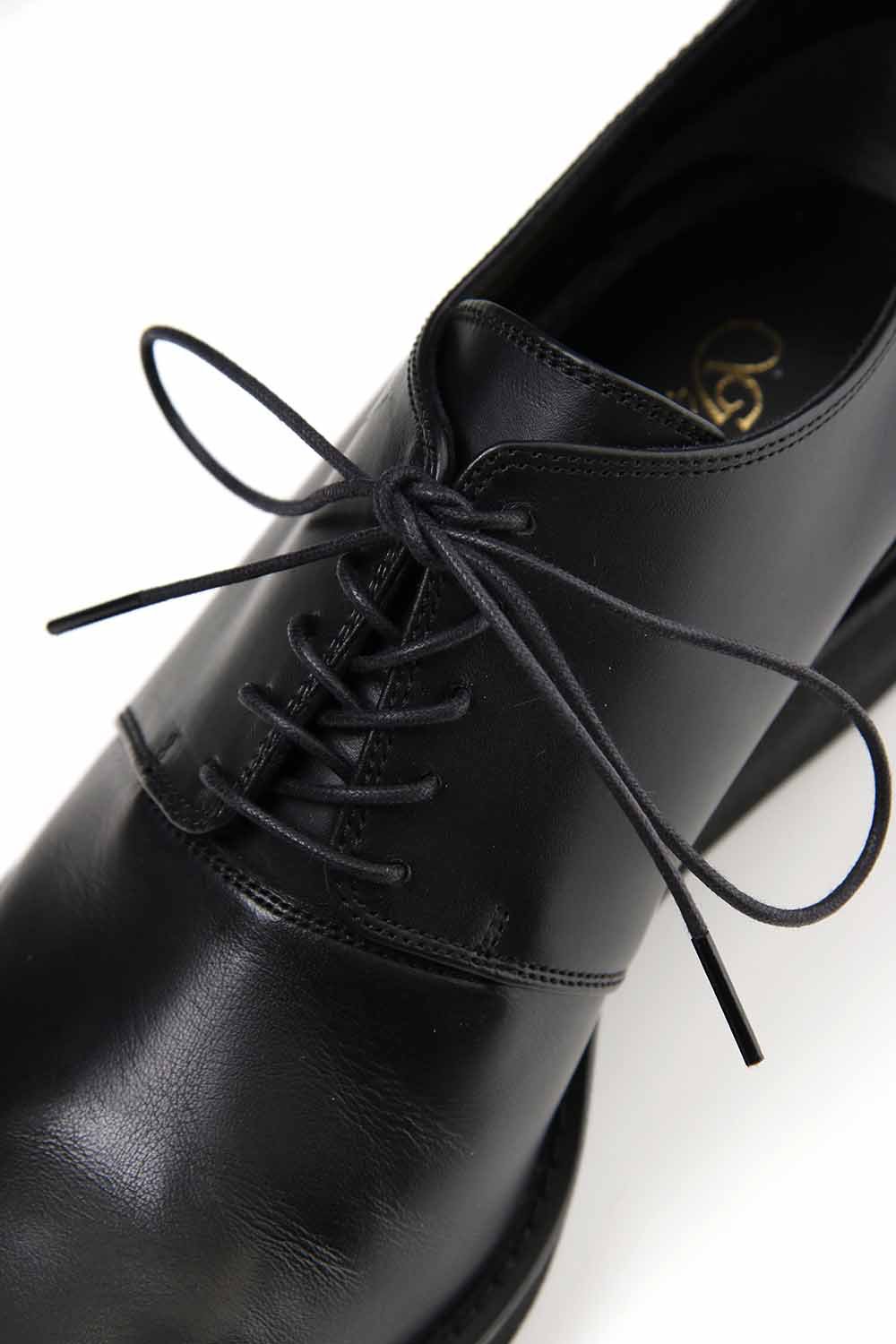 Oil Cow Smooth New Lace Up Shoes