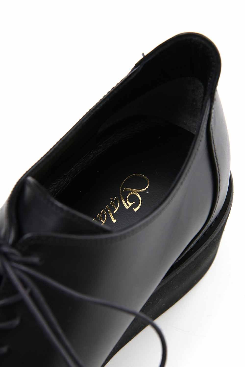 Oil Cow Smooth New Lace Up Shoes