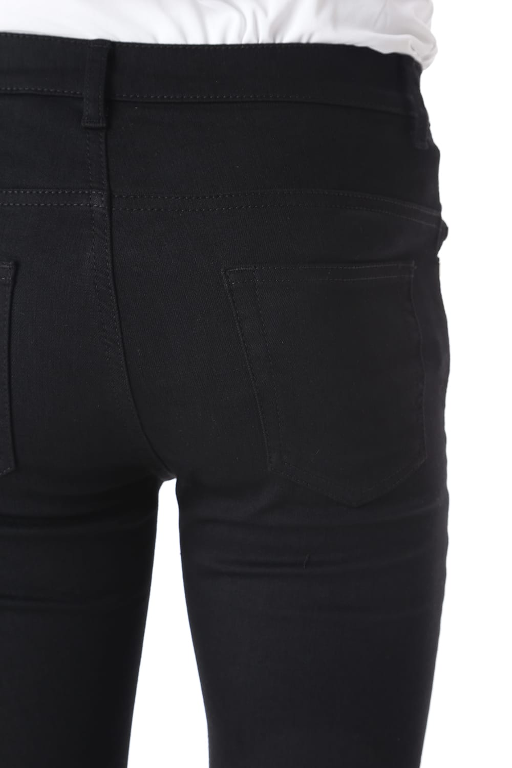 EX fit denim leggings pants (Bandana embroidery)