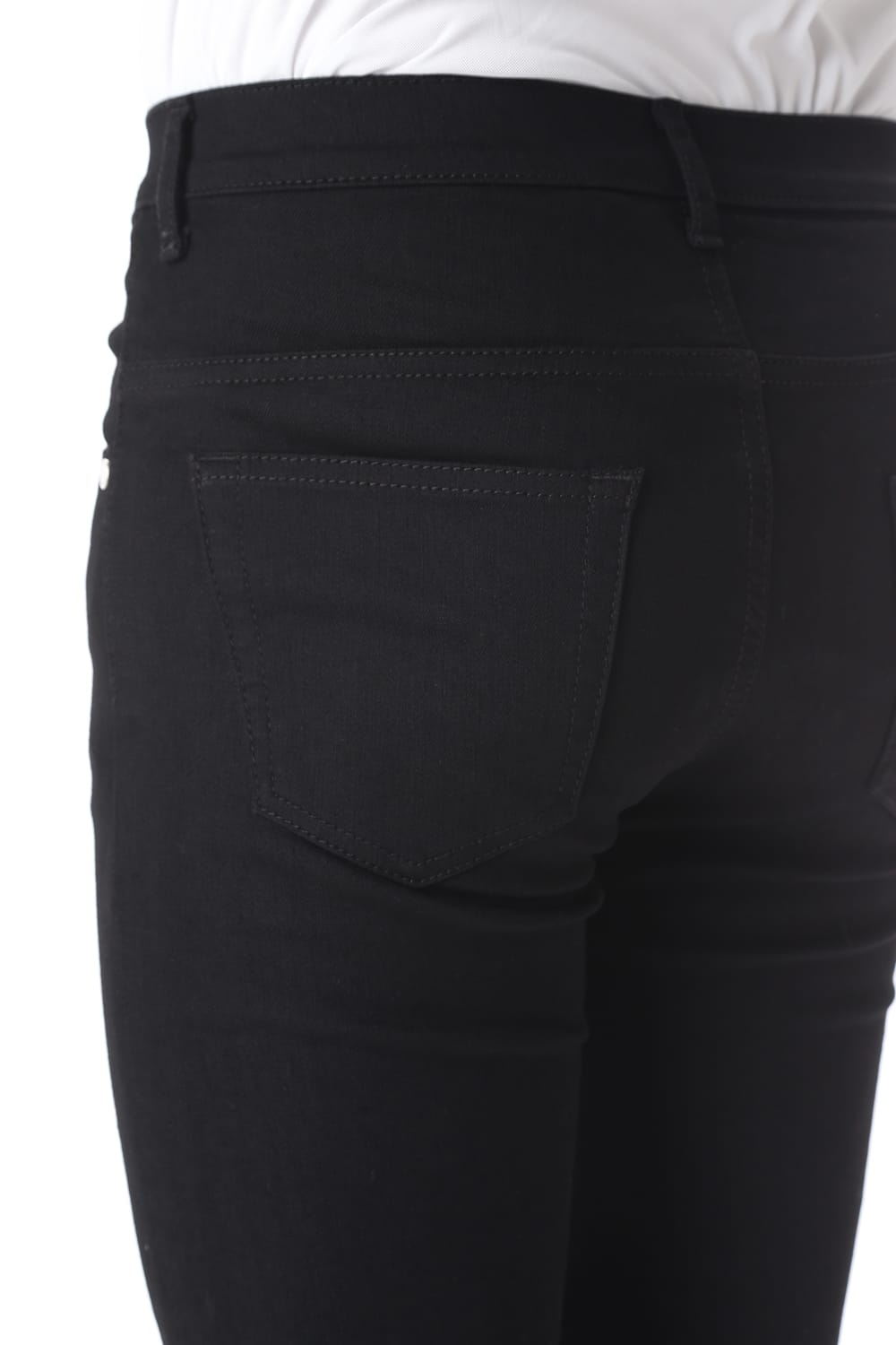 EX fit denim leggings pants (Bandana embroidery)