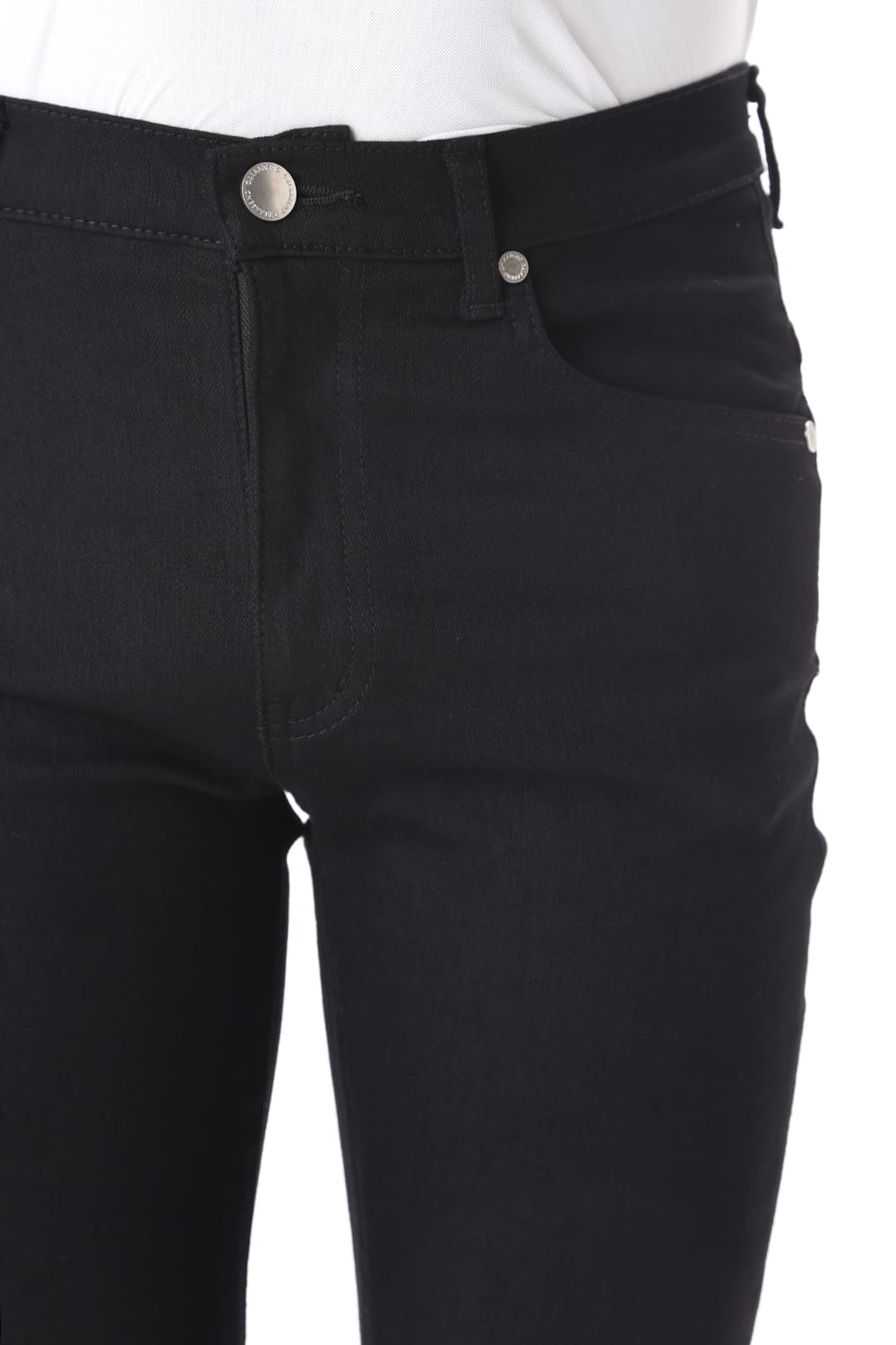 EX fit denim leggings pants (Metal dot)