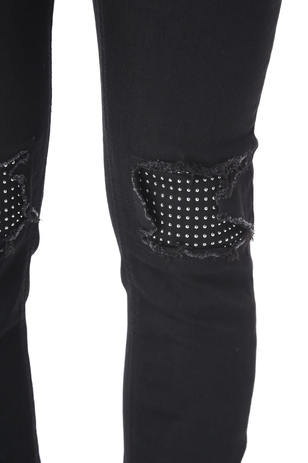 EX fit denim leggings pants (Metal dot)