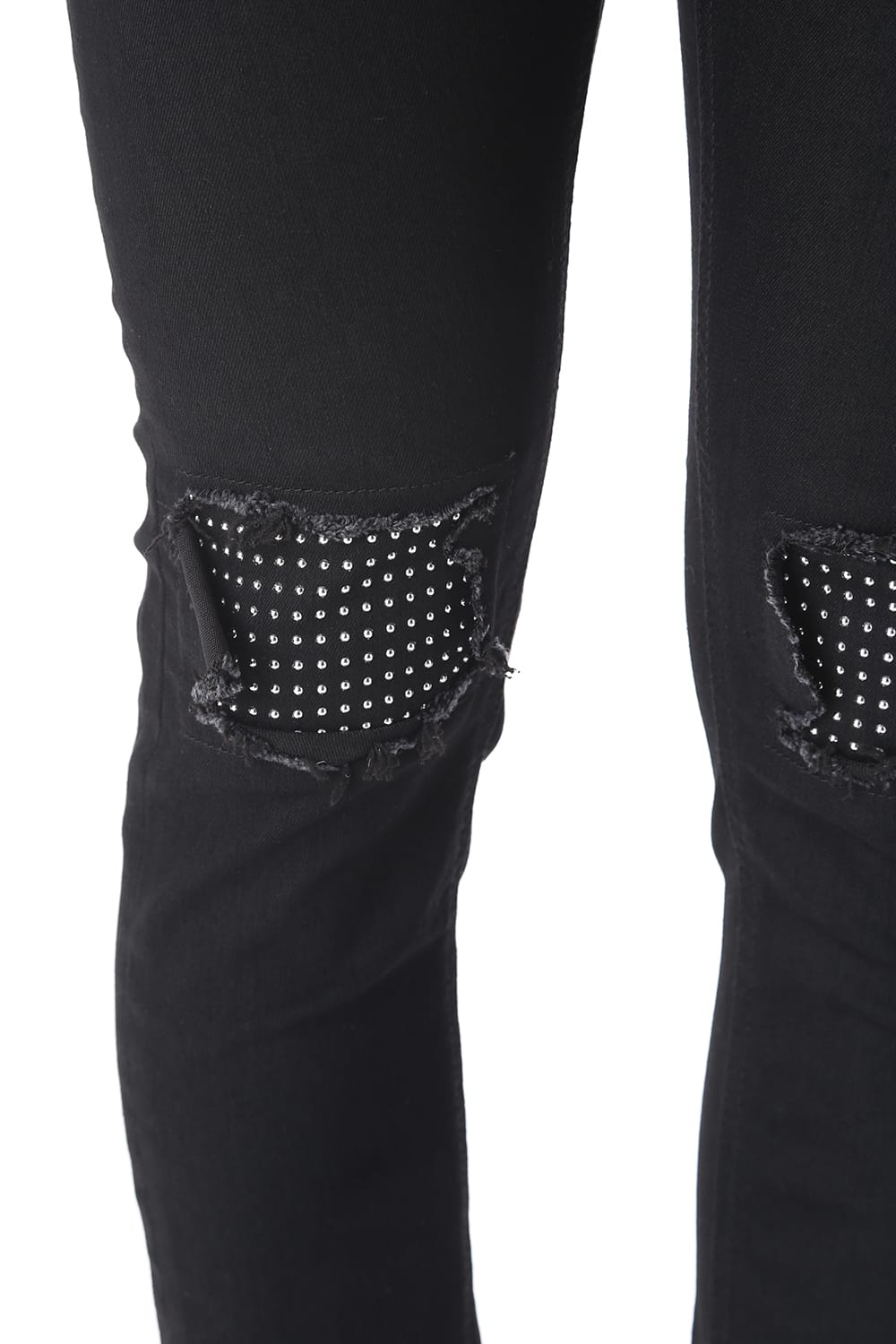 EX fit denim leggings pants (Metal dot)