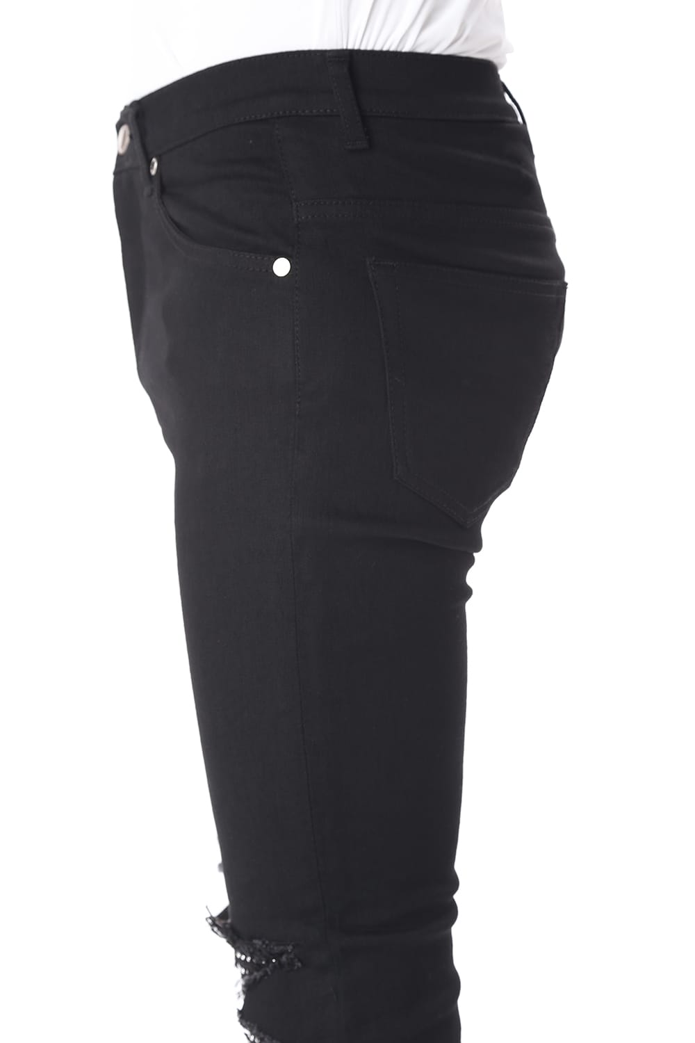 EX fit denim leggings pants (Metal dot)