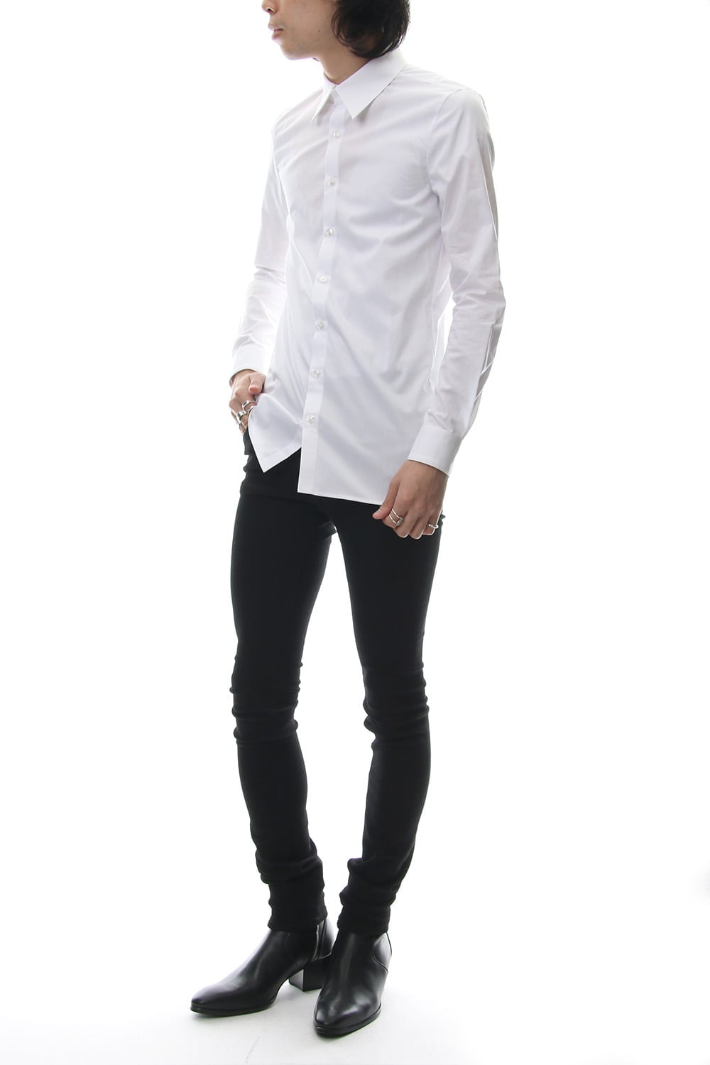 Broad Cloth Stretch Shirt